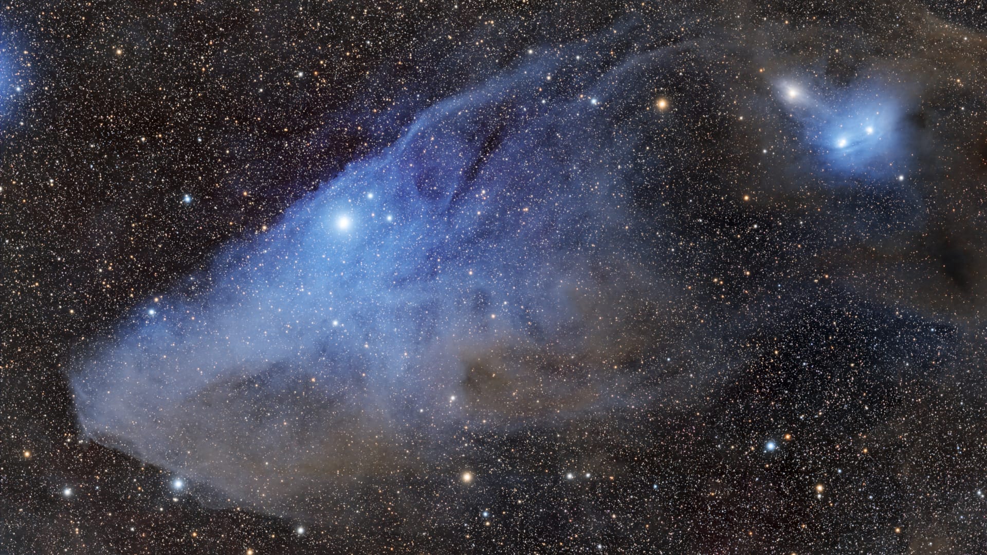 Blue Horsehead Nebula