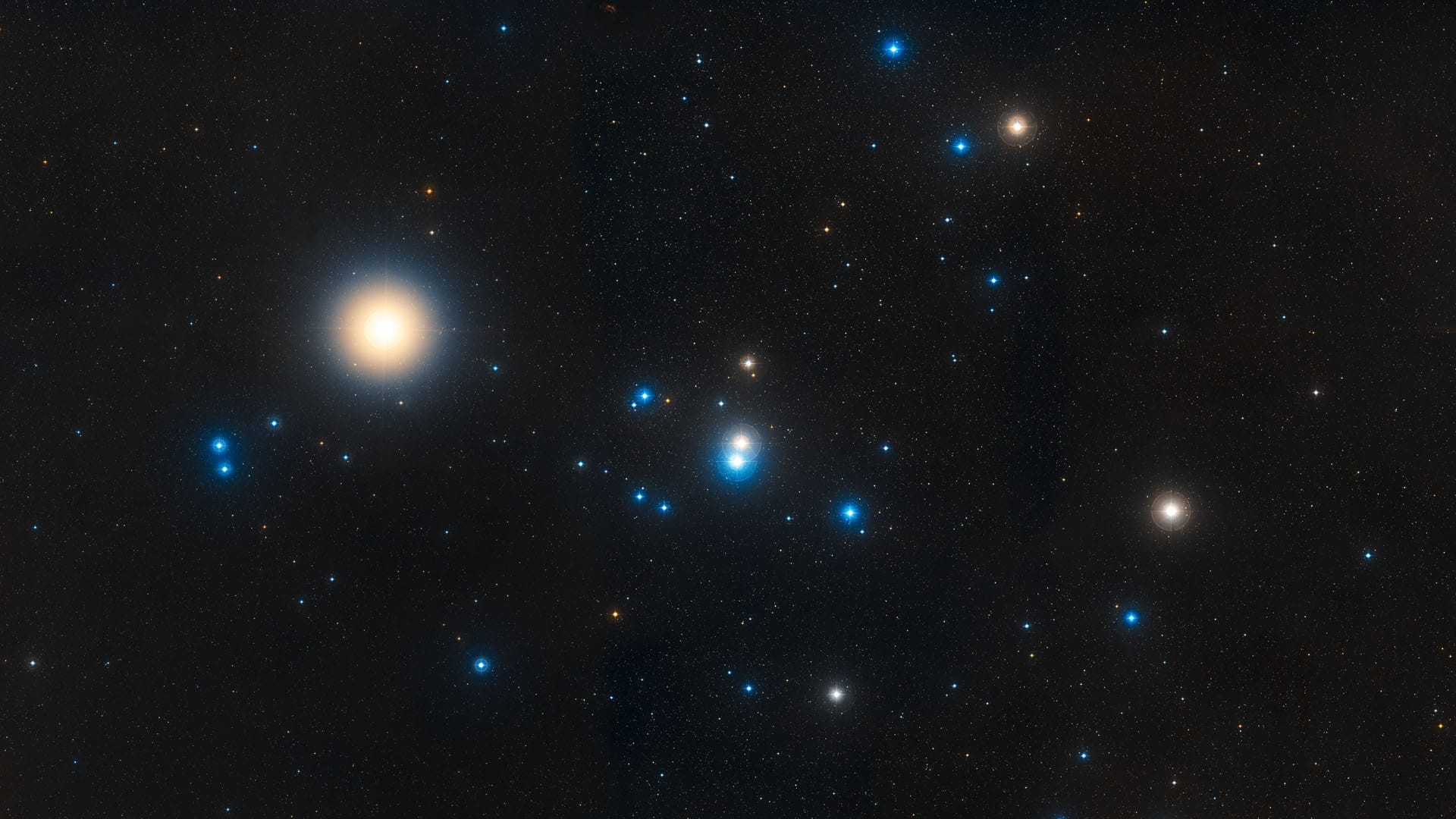 Hyades star cluster