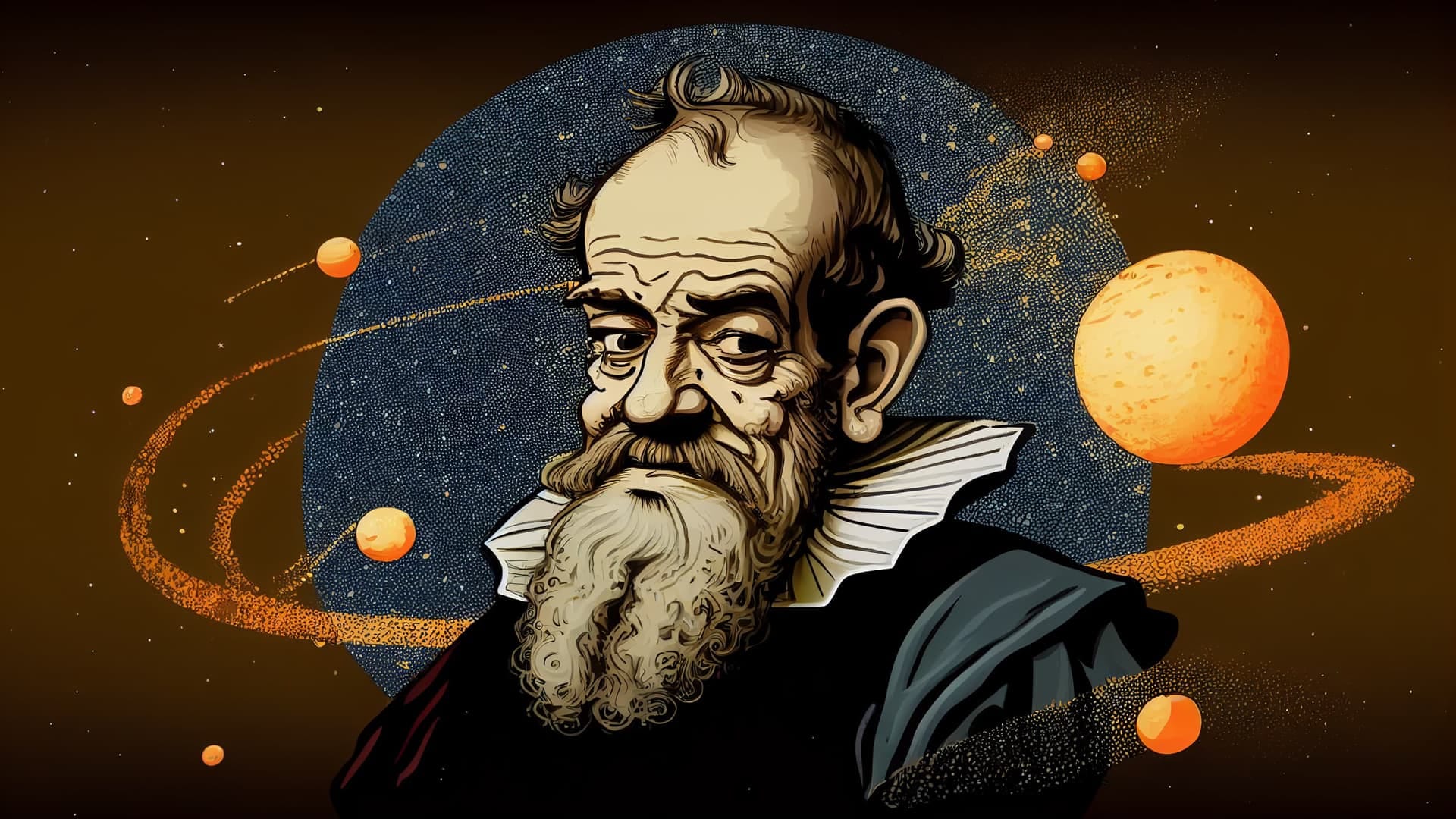 Galileo Galilei portrait