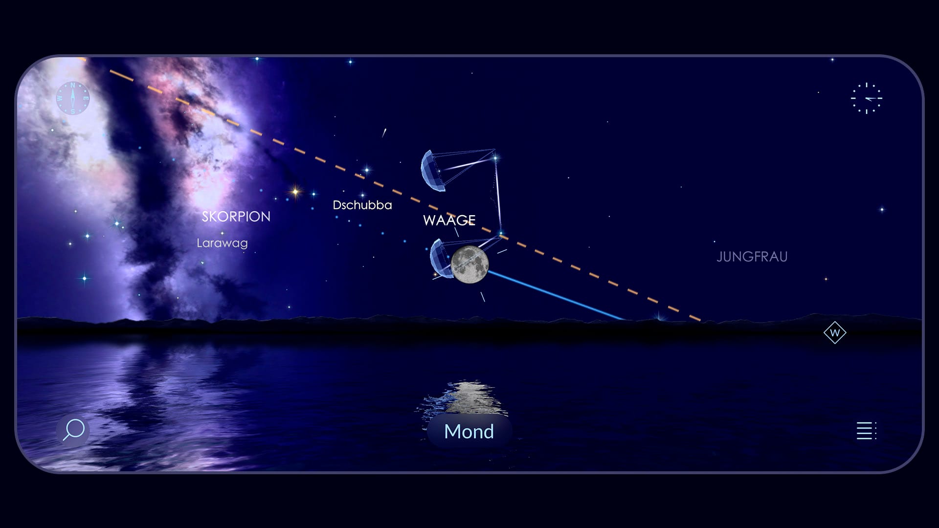 Vollmond in der Waage